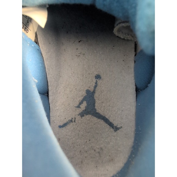 Air Jordan 12 Retro White University Blue Melo 2004 Women's Size 6 - Picture 11 of 12